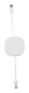 Câble de chargement USB-C personnalisé RABS 60 W - Cabsle | Blanc