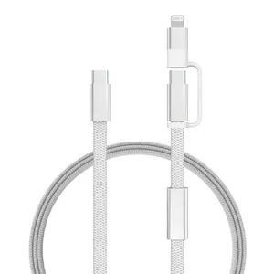 Câble de recharge rapide 60W 2-en-1 Arc RCS - XD Xclusive | Gris