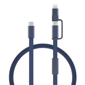 Câble de recharge rapide 60W 2-en-1 Arc RCS - XD Xclusive | Bleu