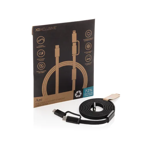 Câble de recharge rapide 60W 2-en-1 Arc RCS - XD Xclusive