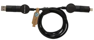 Câble Oakland 6-in-1 publicitaire recyclé 120 cm charge rapide - Urban Vitamin