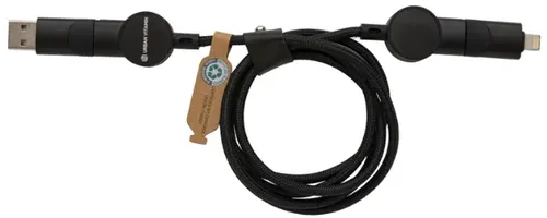 Câble Oakland 6-in-1 publicitaire recyclé 120 cm charge rapide - Urban Vitamin