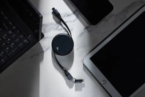 Câble rétractable 240W 2-en-1  en aluminium RCS Terra - XD Xclusive