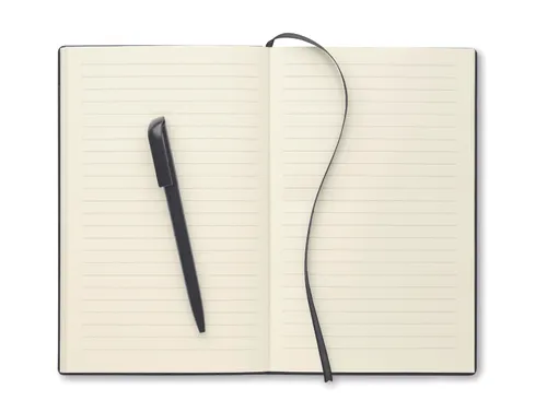 Cahier A5 en PU avec stylo - Nota
