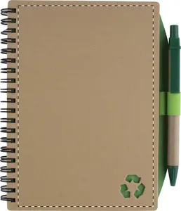 Cahier conférencier recyclé personnalisé - Zuke