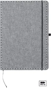 Cahier RPET personnalisé - Persica | Gris