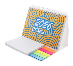 Calendrier de bureau personnalisé - CreaDate Combo