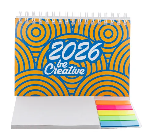 Calendrier de bureau personnalisé - CreaDate Combo