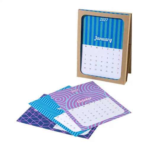 Calendrier de bureau personnalisé - CreaDate Shuffle