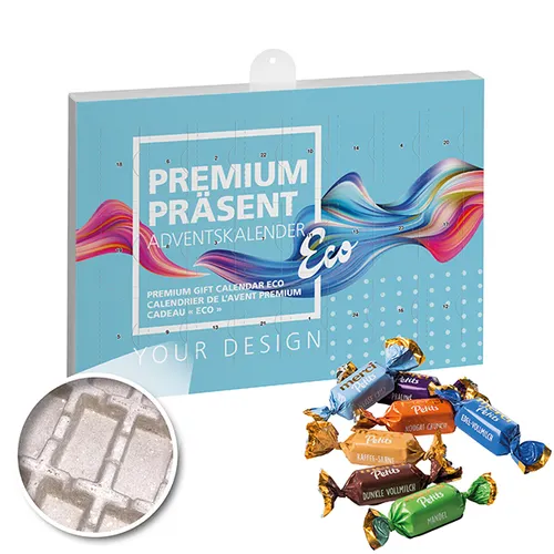 Calendrier de l'avent Premium cadeau – version écologique avec merci Petits