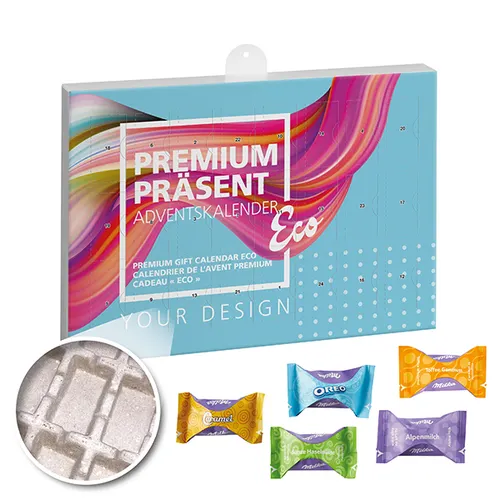 Calendrier de l'avent Premium cadeau – version écologique avec Milka Moments