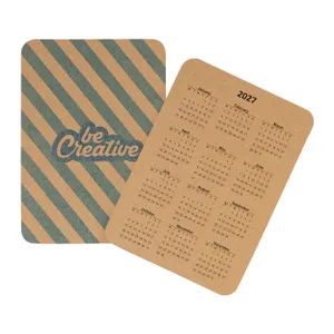 Calendrier de poche personnalisable - CreaDate Pocket Eco Calendrier de poche personnalisable - CreaDate Pocket Eco