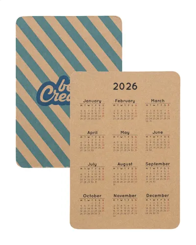 Calendrier de poche personnalisé - CreaDate Pocket Eco