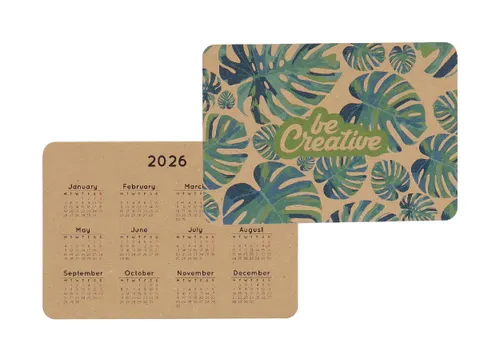 Calendrier de poche personnalisé - CreaDate Pocket Eco
