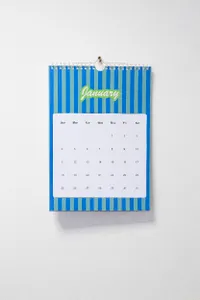 Calendrier mural personnalisé - CreaDate Wall A4