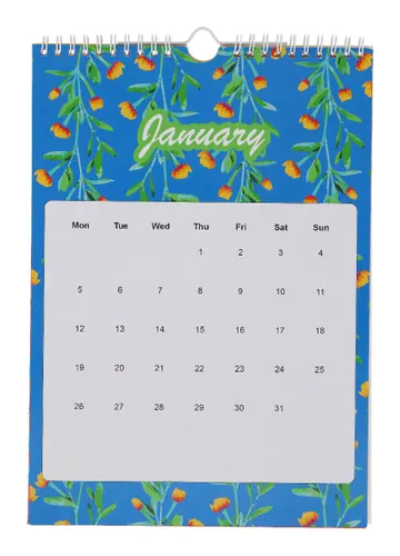 Calendrier mural personnalisé - CreaDate Wall A4