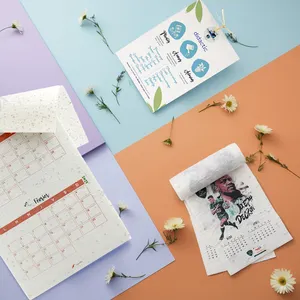 Calendrier papier graines A4 totale perso