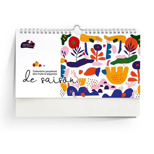 Calendrier personnalisé fruits et legumes de saison