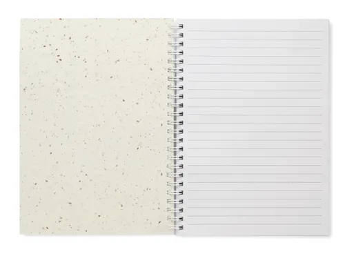 Carnet A5 couv. papier semence publicitaire - Seed Ring