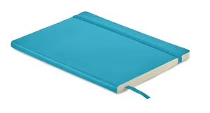 Carnet A5 couverture en PU personnalisable - Breta | Turquoise
