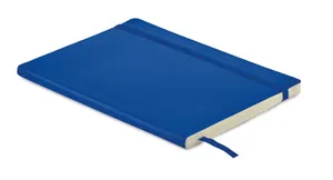 Carnet A5 couverture en PU personnalisable - Breta | Bleu Royal