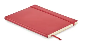 Carnet A5 couverture en PU personnalisable - Breta | Rouge