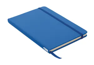 Carnet A5 couverture RPET 600D personnalisable - Note Rpet | Bleu Royal