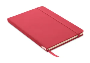 Carnet A5 couverture RPET 600D personnalisable - Note Rpet | Red