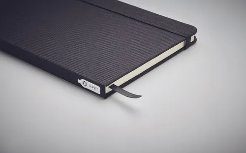 Carnet A5 couverture RPET 600D personnalisable - Note Rpet