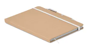 Carnet A5 en carton recyclé - Caratil | Blanc