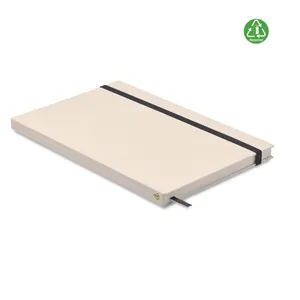 Carnet A5 en carton recyclé personnalisable - Mito Note | Black