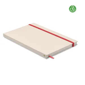 Carnet A5 en carton recyclé personnalisable - Mito Note | Red
