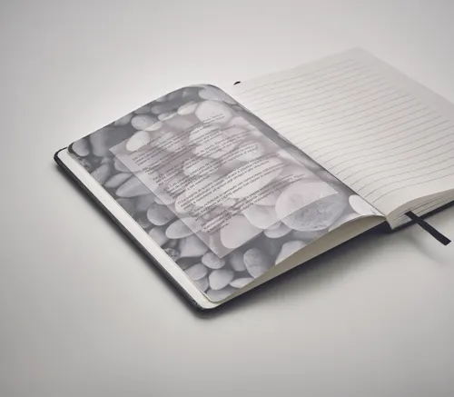 Carnet A5 en carton recyclé publicitaire - Stein