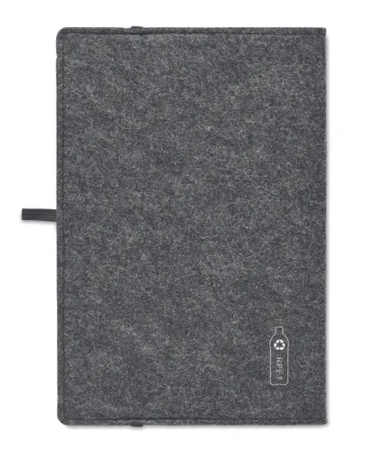 Carnet A5 en feutre RPET personnalisable - Feltbook
