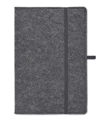 Carnet A5 en feutre RPET personnalisable - Feltbook