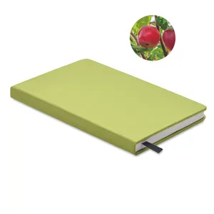 Carnet A5 en papier recyclé personnalisable - Grow | Lime