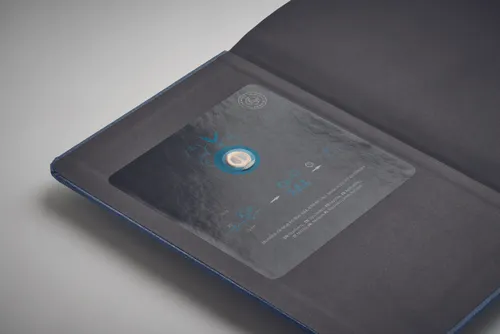 Carnet A5 en papier recyclé personnalisable - Grow