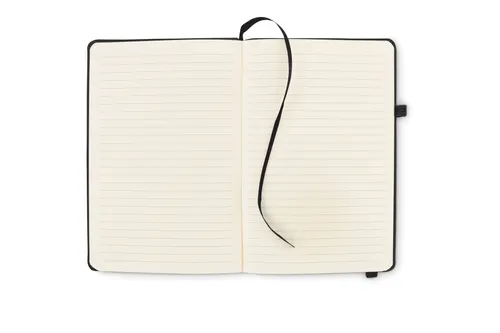 Carnet A5 ligné en PU recyclé personnalisable - Arpu