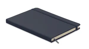 Carnet A5 personnalisable 96 pages lignées - Arconot | Bleu Marine