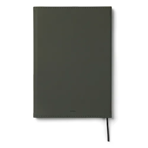Carnet A5 personnalisable en papier et PU certifié GRS Baltimore - Vinga