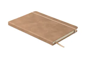 Carnet A5 personnalisé en PU effet patine - Tint | Kaki