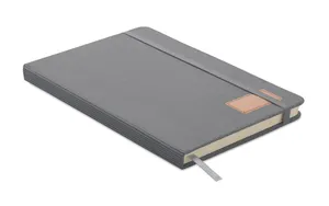 Carnet A5 rigide en RPET - Cordi Note | Gris