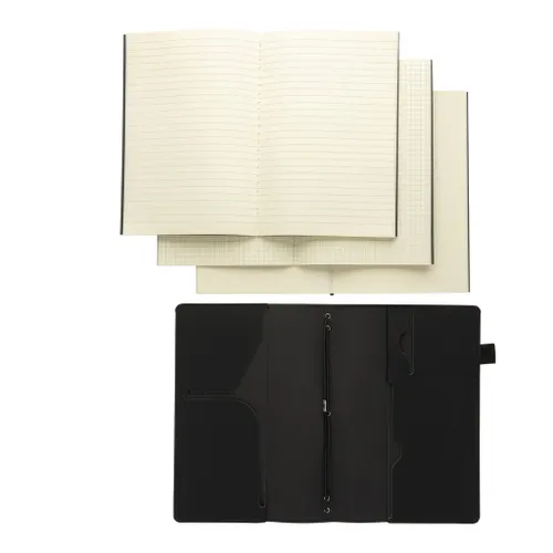Carnet de notes 3 en 1 rechargeable en PU Daily Notes Binder - XD Collection