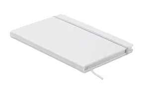 Carnet de notes A5 recyclé personnalisable - Ours | White