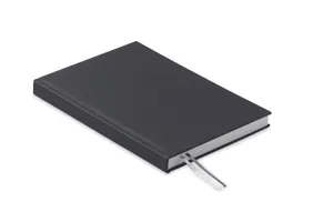 Carnet de notes A5 recyclé personnalisé - Journu | Noir