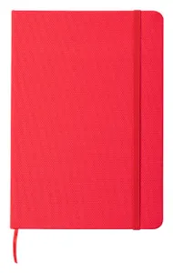 Carnet de notes publicitaire en rpet - Baccata | Rouge