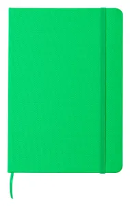 Carnet de notes publicitaire en rpet - Baccata | Vert