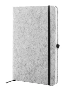 Carnet de notes personnalisé en feutrine RPET - Refelt Note A5 | Gris
