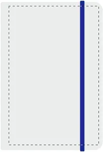 Carnet de notes personnalisé - Pendula A5 | Bleu / Blanc