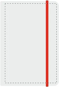 Carnet de notes personnalisé - Pendula A5 | Rouge / Blanc